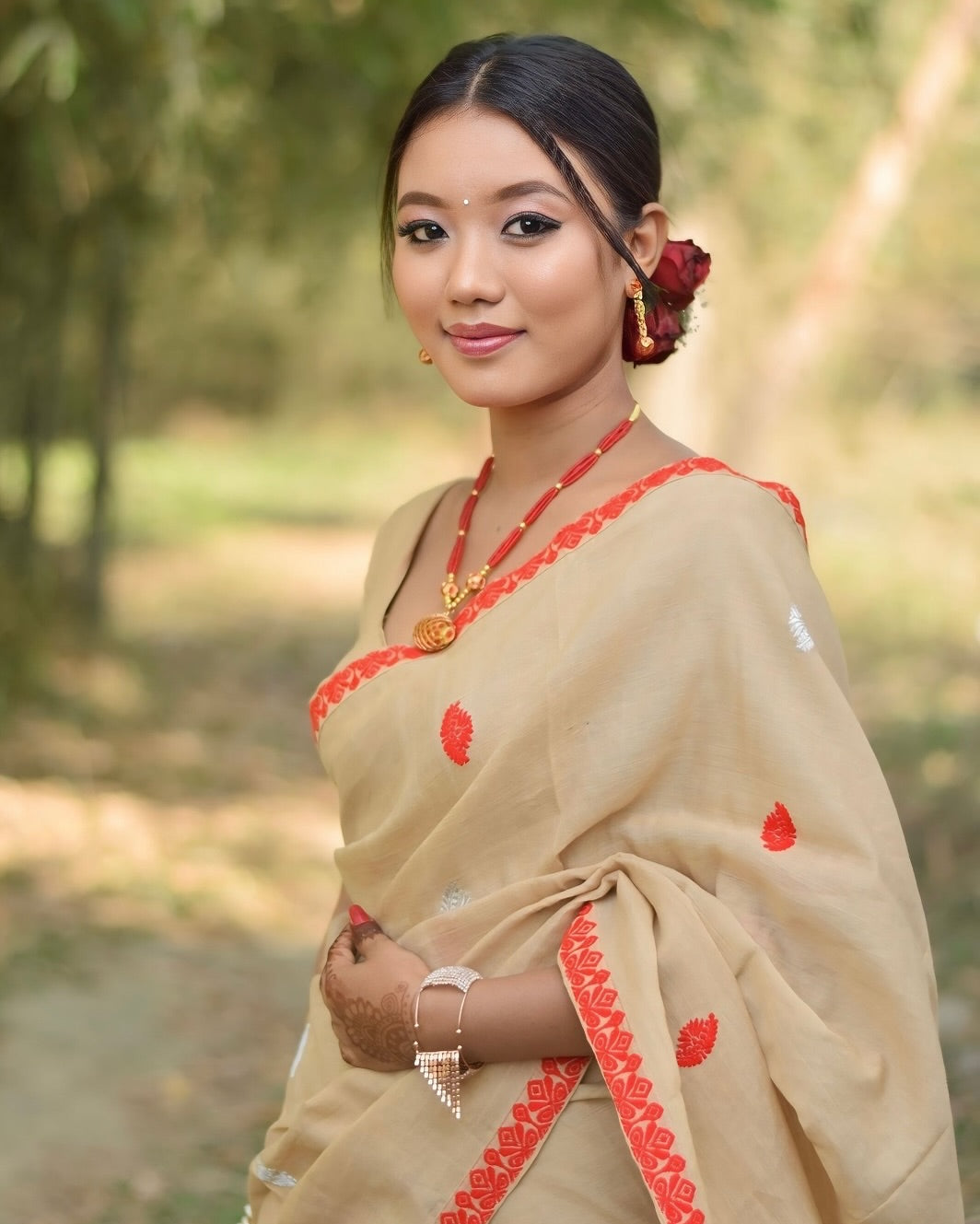 Elegant Mekhela Chador