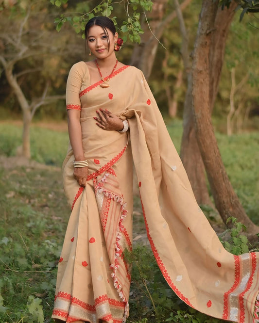 Elegant Mekhela Chador