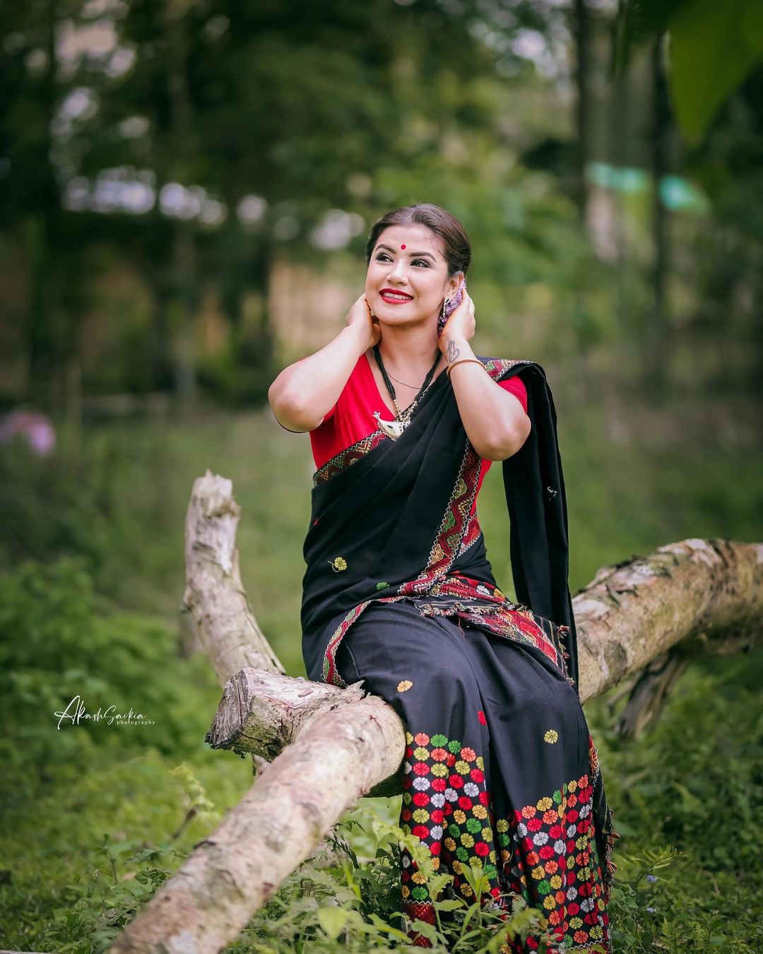 Elegant Mekhela Chador