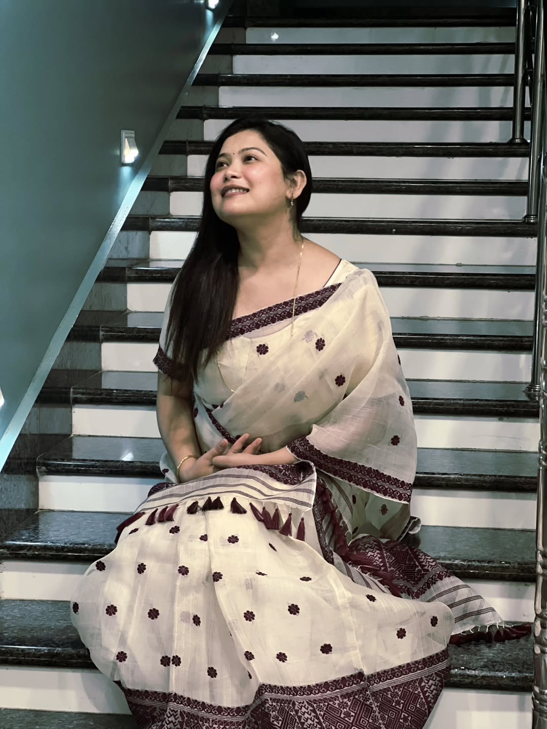 Elegant Mekhela Chador